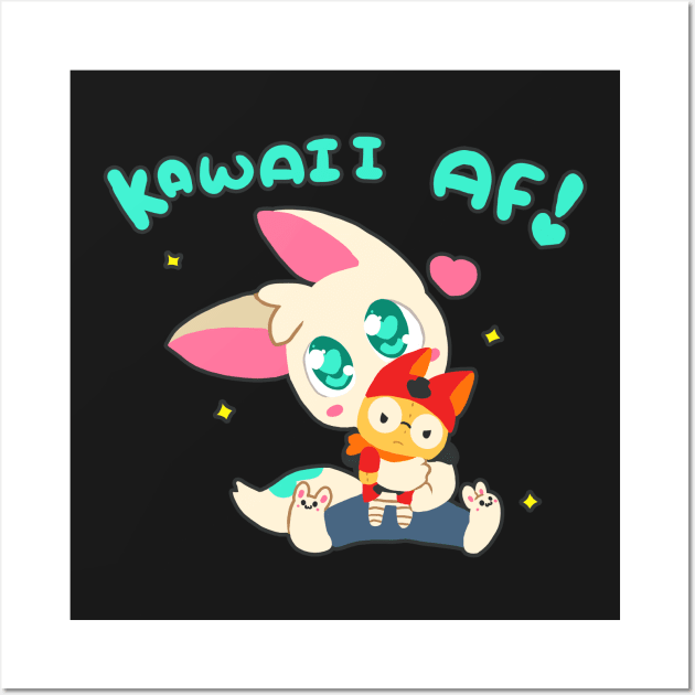 Pip - Kawaii af Wall Art by TheDragonHat Merch